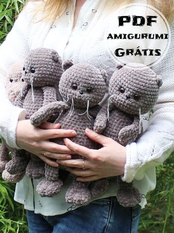 PDF Crochê de Basik o Gato Receita de Amigurumi Grátis