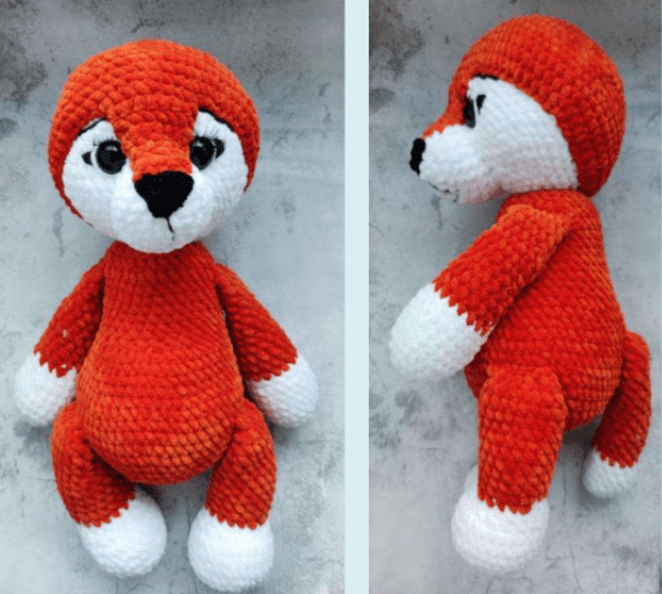 PDF Crochê de Tigre Pequeno Receita de Amigurumi Grátis 