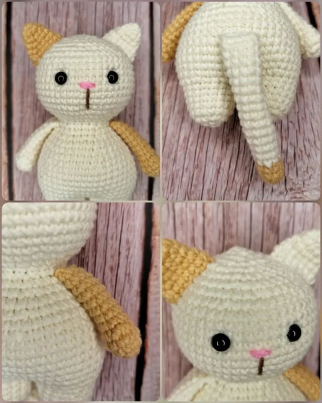 Gatinha Lola PDF Crochê Receita de Amigurumi Grátis