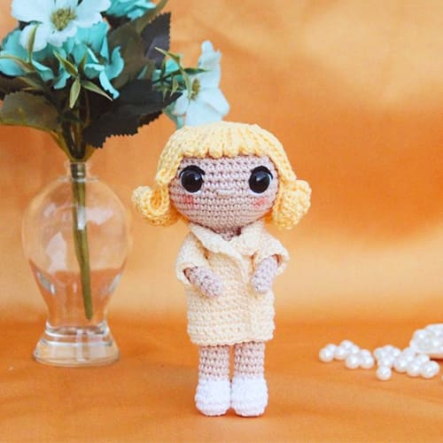 Billie Eilish Boneca Amigurumi Receita de PDF Grátis