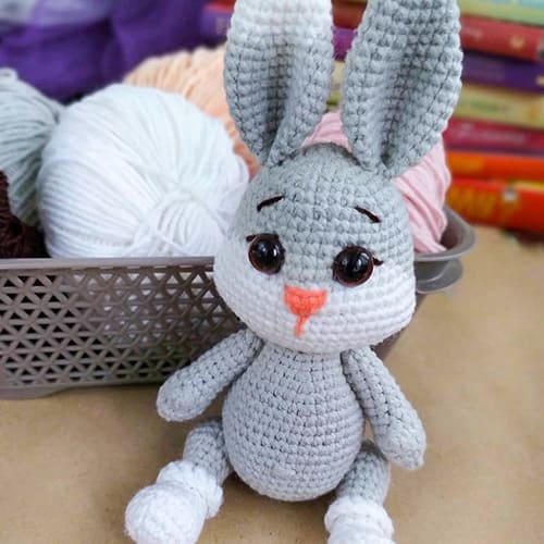 Coelhinho Bonitinho Pudim Amigurumi Receita de PDF Grátis