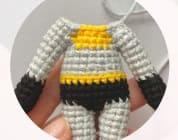 Batman Amigurumi Chaveiro Receita de PDF Grátis