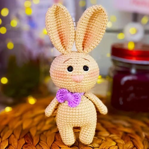 Milo Coelho Amigurumi Receita de PDF Grátis