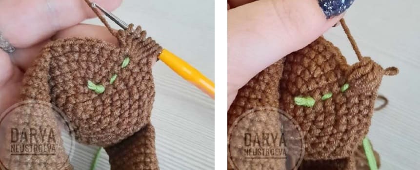 Amigurumi Ursinho de Pelúcia Receita de PDF Grátis