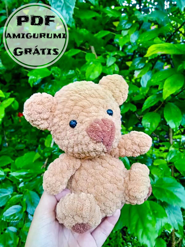 Urso Amigurumi Mochi Receita de PDF Grátis