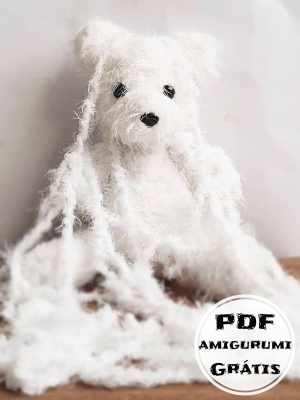 Urso Amigurumi Pelúcia Receita de PDF Grátis