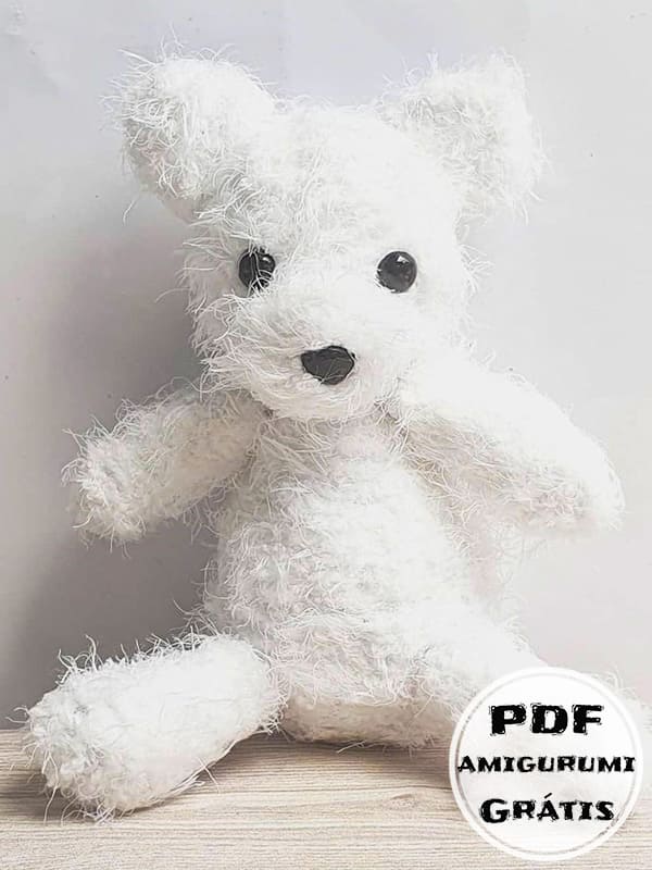 Urso Amigurumi Pelúcia Receita de PDF Grátis