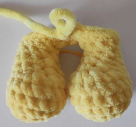 Amarelo Coelho Amigurumi Pelúcia Receita de PDF Grátis