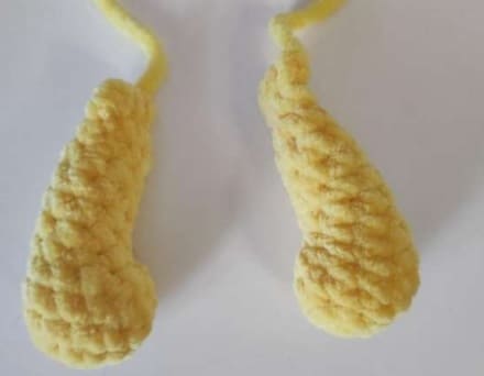 Amarelo Coelho Amigurumi Pelúcia Receita de PDF Grátis