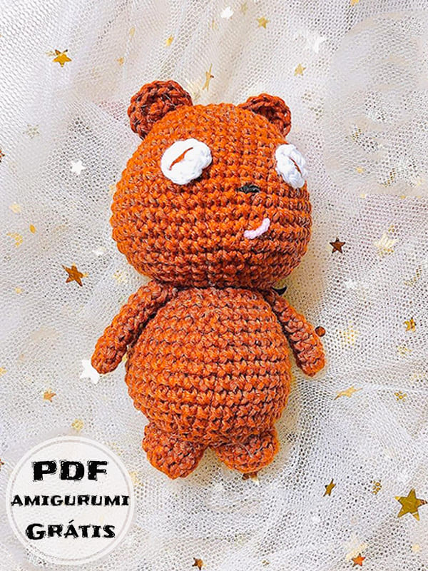 Urso Amigurumi Didi Receita de PDF Grátis