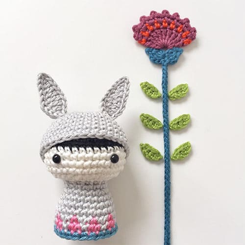 Dedo Coelho Boneca Amigurumi Receita Gratis PDF