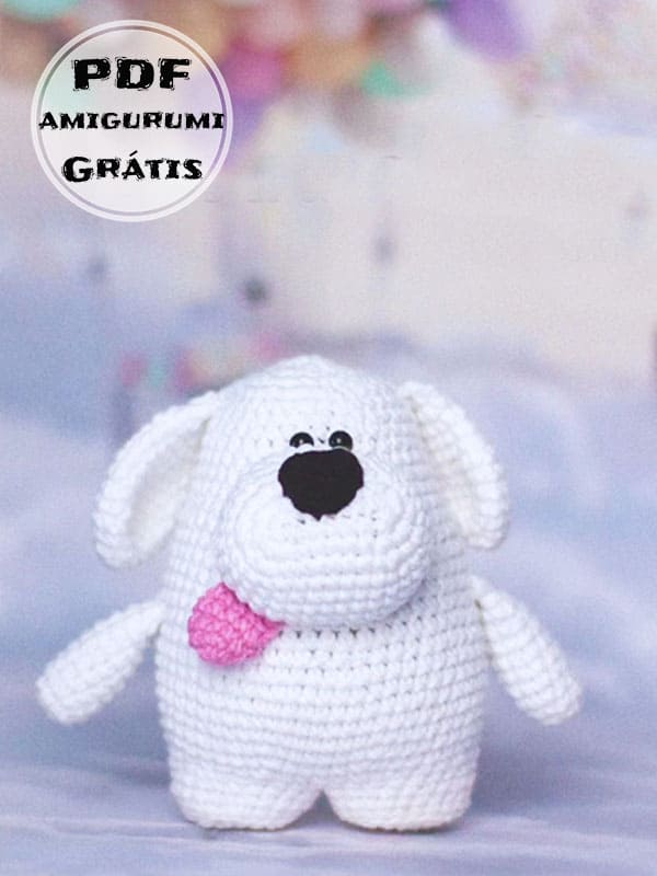 Marshmallow Cachorro Amigurumi Receita Gratis PDF