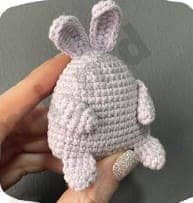 Receita Chaveiro Amigurumi Coelho PDF Gratis 