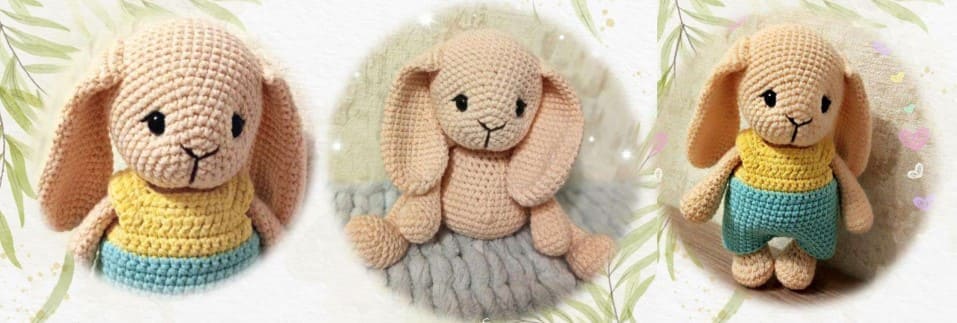 Coelho miya amigurumi receita PDF em português