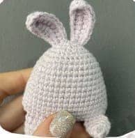 Receita Chaveiro Amigurumi Coelho PDF Gratis 