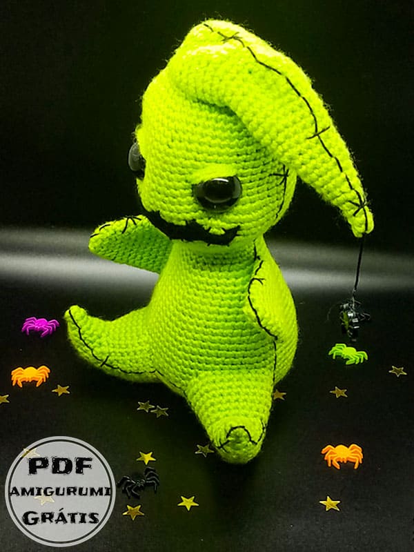 Boneca Oogie Boogie Amigurumi Natal Receitas Grátis