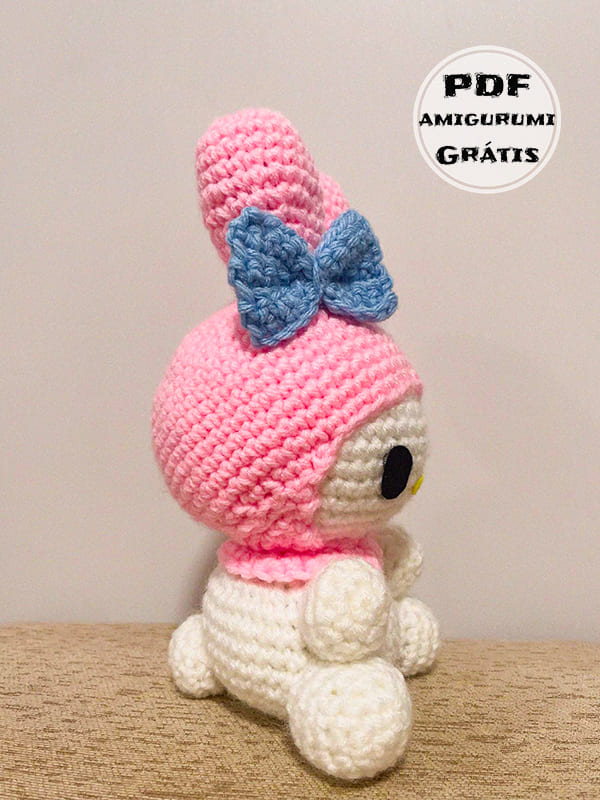 Hello Kitty E My Melody Amigurumi Coelho