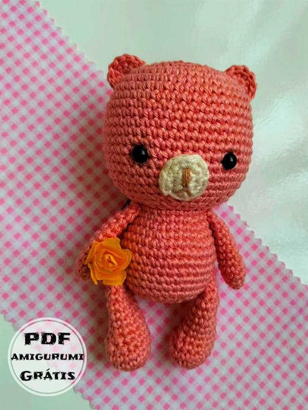 Teddy O Urso Amigurumi PDF Receita Grátis