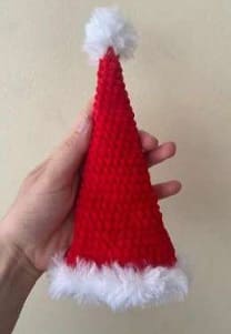 Gorro do Papai Noel Urso Amigurumi Receita PDF