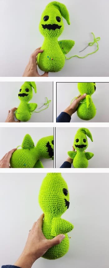 Boneca Oogie Boogie Amigurumi Natal Receitas Grátis