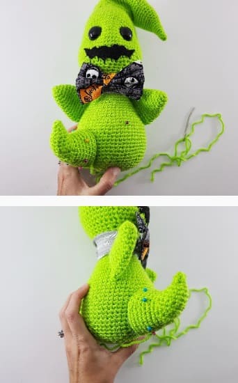 Boneca Oogie Boogie Amigurumi Natal Receitas Grátis