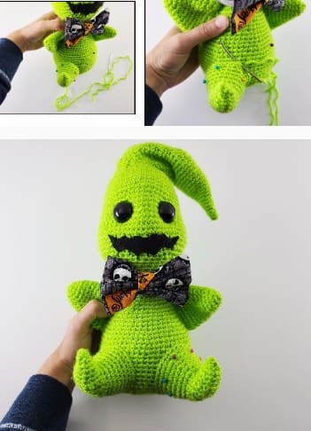 Boneca Oogie Boogie Amigurumi Natal Receitas Grátis