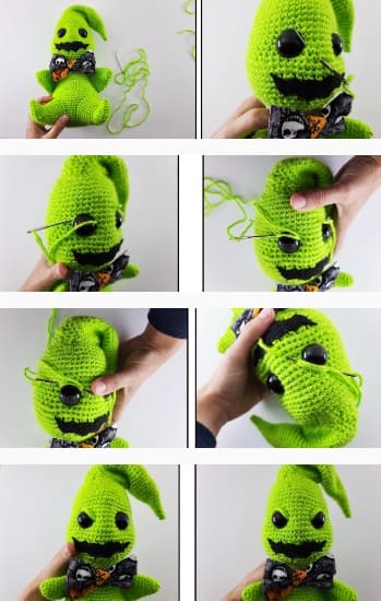 Boneca Oogie Boogie Amigurumi Natal Receitas Grátis