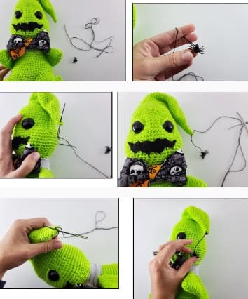 Boneca Oogie Boogie Amigurumi Natal Receitas Grátis