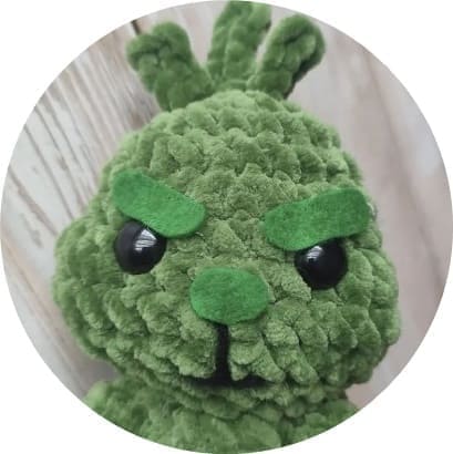 Boneca de Grinch Amigurumi Receita PDF