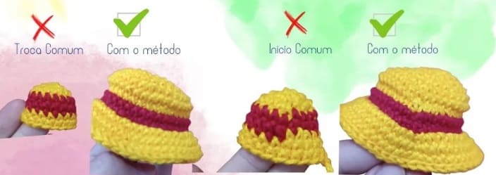 Monkey d Luffy Boneca Amigurumi Receita